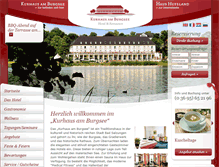 Tablet Screenshot of hotel-kurhaus-badsalzungen.de